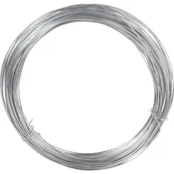Blumendraht 20g, 0.5mm, verzinkt