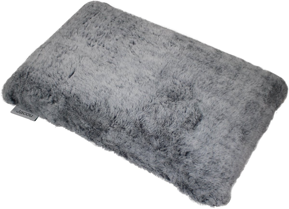 Human Comfort Rabbit Fleece Kussen Jacou - Grijs