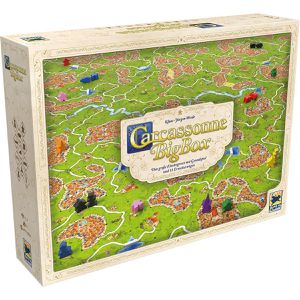 Hans-im-Glück Brettspiel Carcassonne Big Box V3.1, ab 7 Jahre, 2-6 Spieler