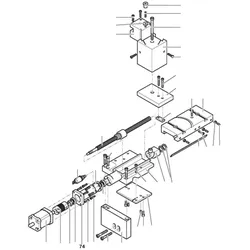 PROXXON 24500-03-74 Motorhalteflansch für Drehmaschine PD400 CNC
