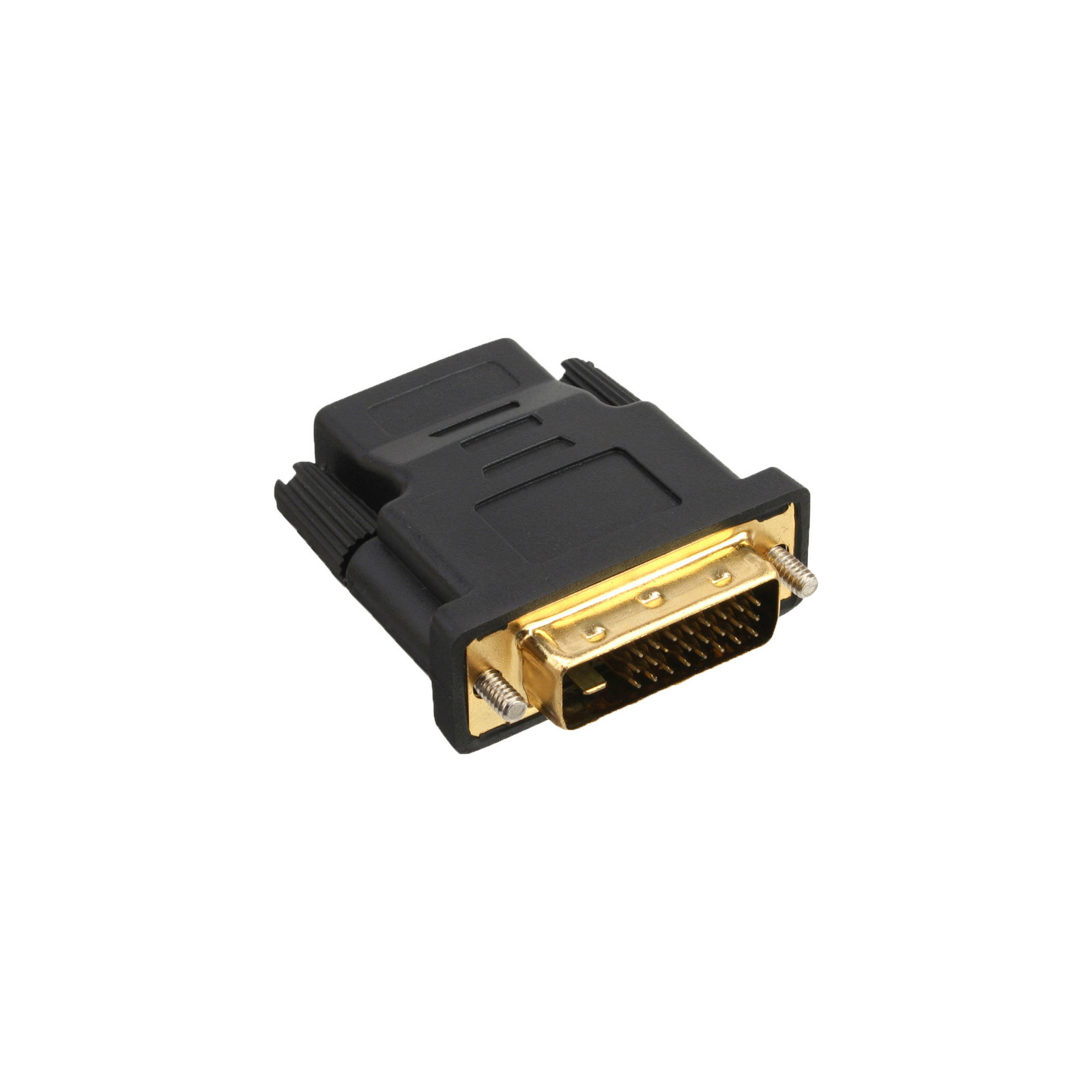 InLine 17660P HDMI-DVI adapter met vergulde contacten, compatibel met 4K2K