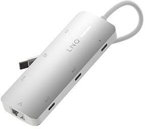 Adaptador HUB USB-C Pro LINQ LQ49081 8 em 1