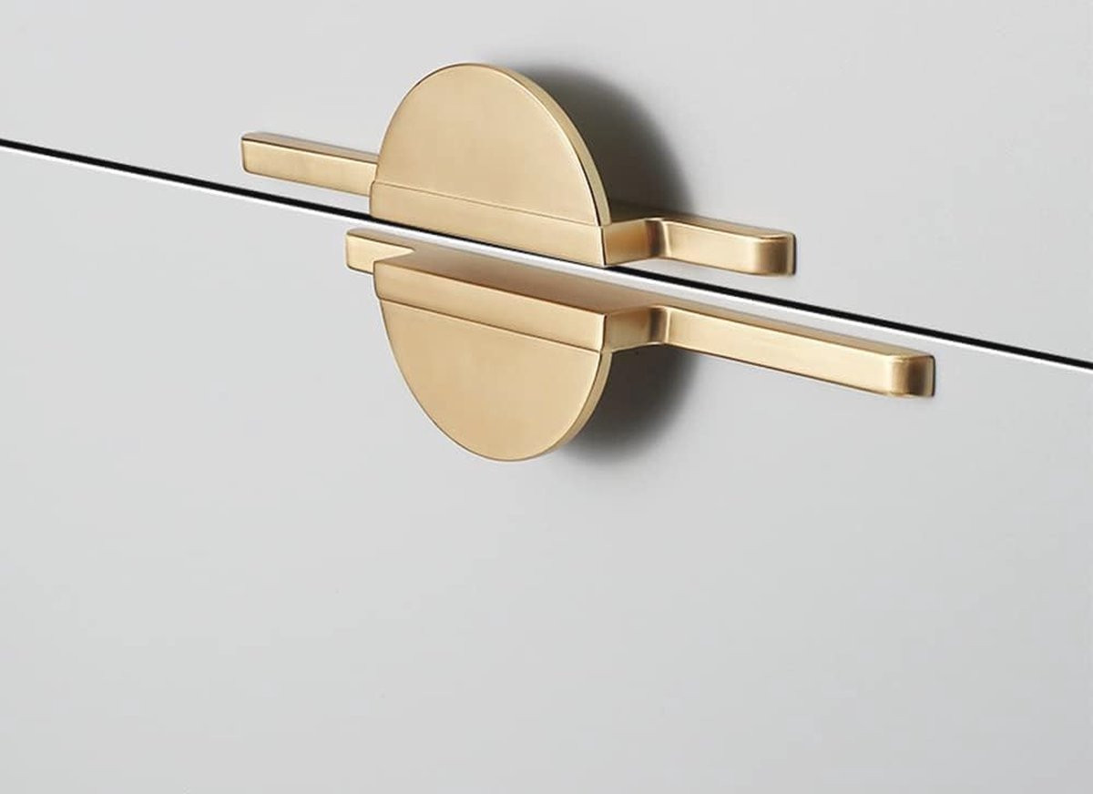 Gouden kastgrepen 64 mm - Elegante meubelgrepen voor keuken en badkamer