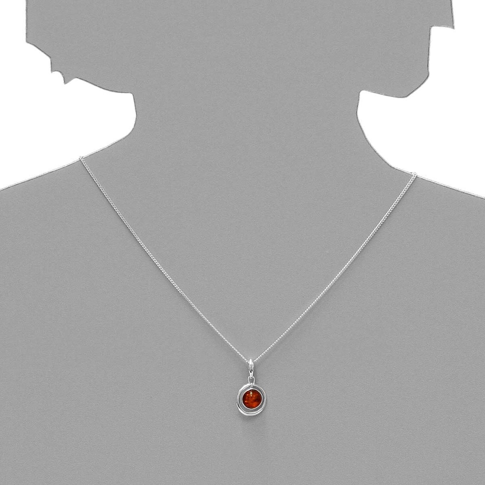Kette mit Anhänger OSTSEE-SCHMUCK "Ostsee-Schmuck Kette mit Anhänger Serana" Gr. 50, silber (weiß, neutral), Halsketten, Damen, 50cm, Silber 925 (Sterlingsilber), L: 42, Kette mit Anhänger