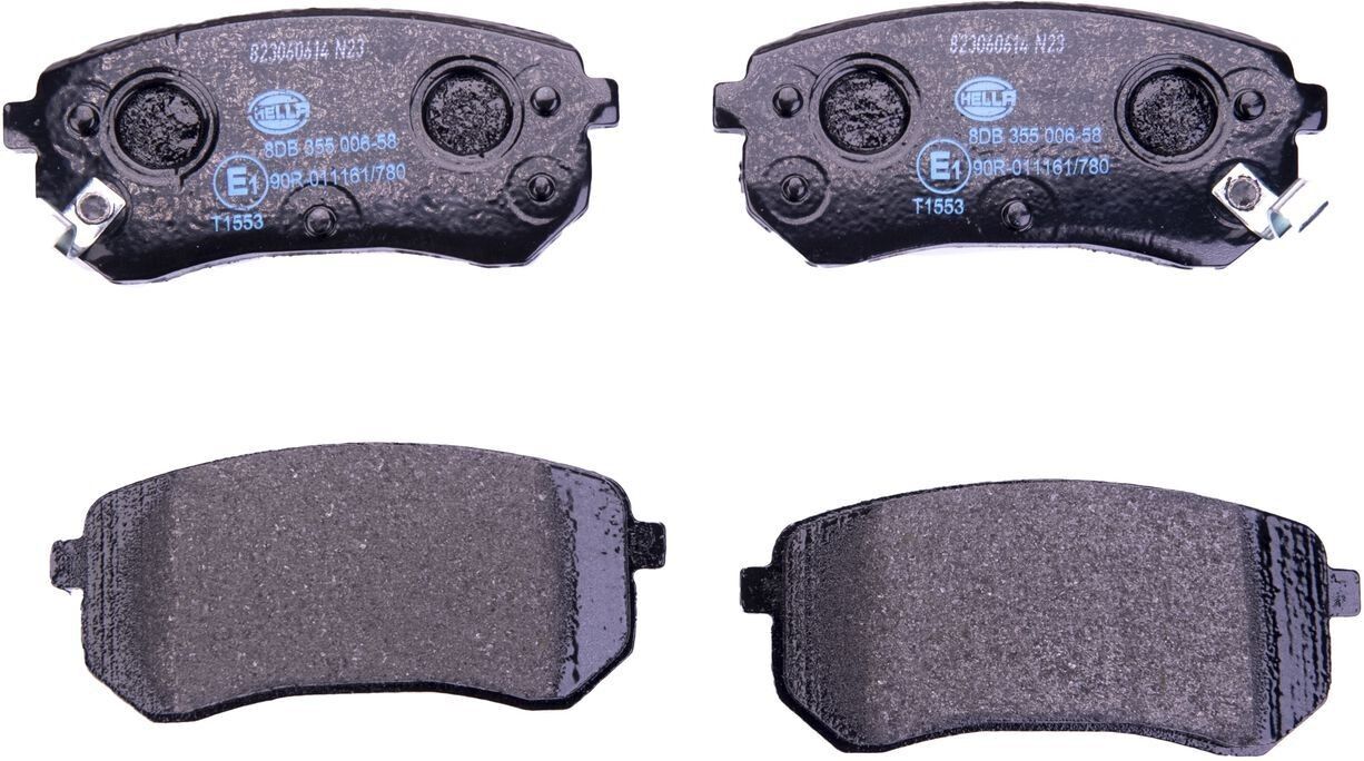 HELLA 8DB 355 006-581 Brake pad set