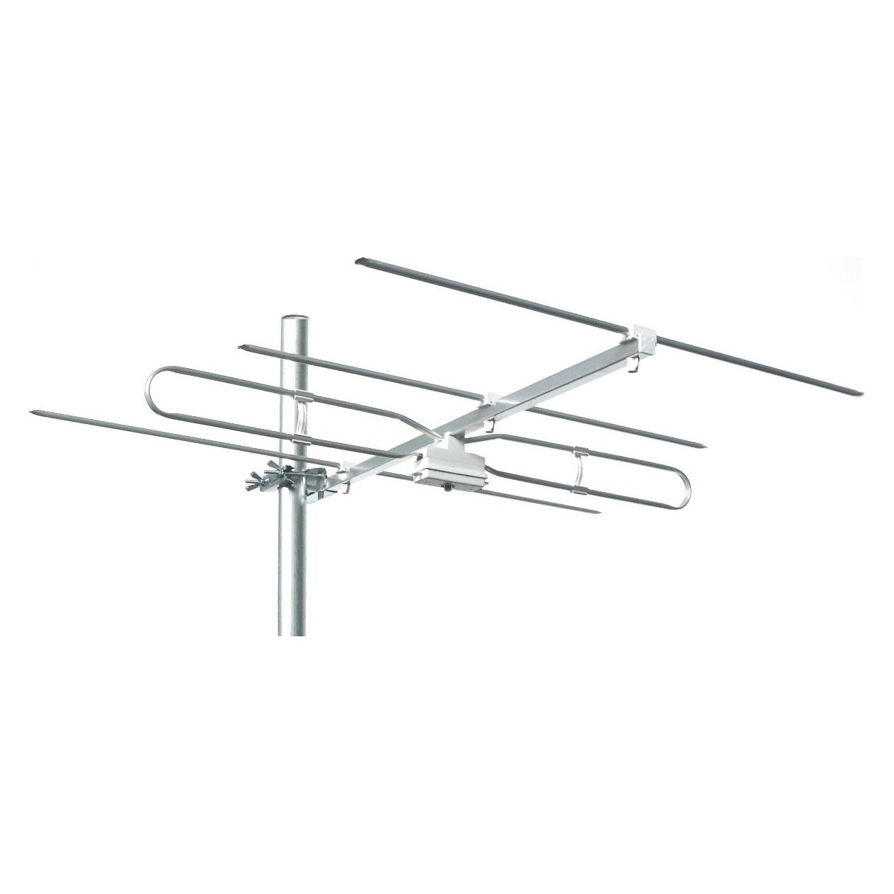 Kathrein KAT AVH 06 Aussenantenne terr.fuer DAB+Empfang Mastschelle (Yagi-Antenne, DAB/ DAB+) (207500001)
