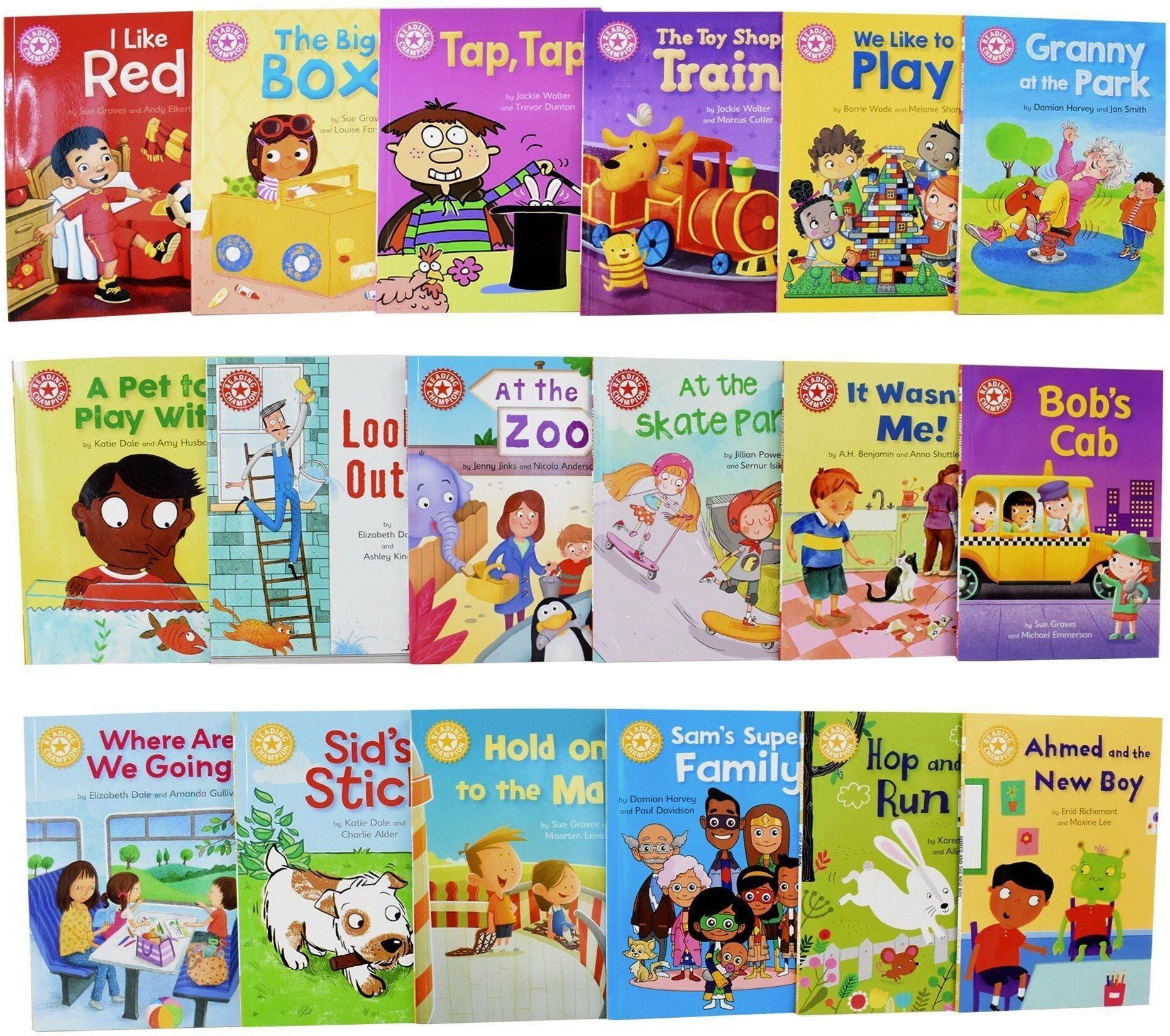 Watts Reading Champion Library for Developing Readers Collection 30 Book Set Series 1   Fun Children's Stories, Early Learning, Literacy Skills & Educationa