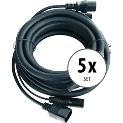 Pronomic Stage IECD-5 DMX Hybridkabel C/DMX 5m 5x Set