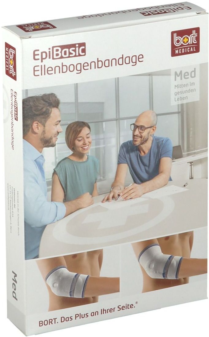 Bort EpiBasic Bandage L schwarz 1 St Bandage(s)