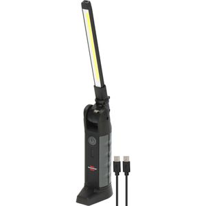 Brennenstuhl Arbeitsleuchte Professional HLA 1000 ACW, LED, 1.000 & 170 lm, IP54 Spritzwasserschutz, Haken, Magnet & Akku