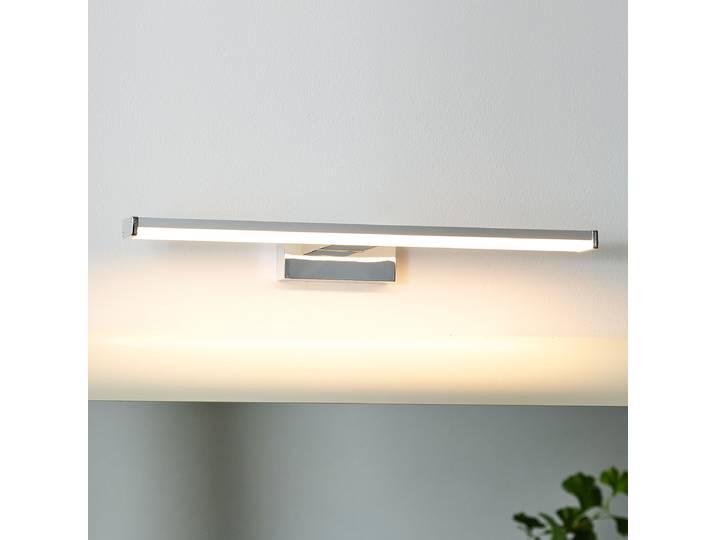 Badleuchte Onno 34cm Silber/Silber Kunststoffart: Polypropylen Material: Kunststoff Nicht austauschbare LEDs LED-Platine