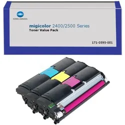 Konica Minolta, Toner, 1710595-001 Value Kit (C, M, Y)