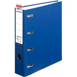 herlitz maX.file protect Doppelordner Karton 7,0 cm - blau