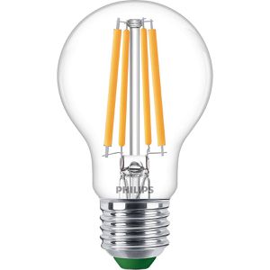 Philips LED-Lampe Filament, E27, 4W ersetzt 60W, warmweiß, Energieklasse A