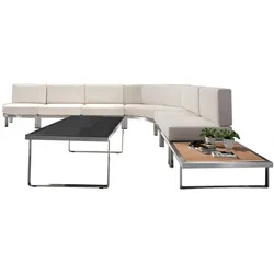 Jet-Line, Gartenlounge, Garten-Lounge Poseidon weiss