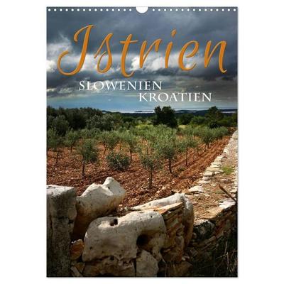 Istrien – Slowenien. Kroatien (Wandkalender 2027 DIN A3 hoch), CALVENDO Monatskalender