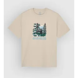 Element Watching T-Shirt oat milk Gr. M