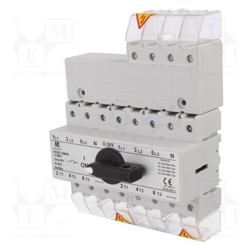Spamel Netzgeneratorschalter 80A 3P+N nicht trennbar N-Pol (PRZK-3080NW02) (PRZK-3080NW02)