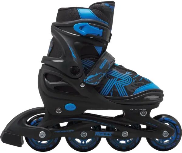 Kids Inline Skates Roces Jokey 3.0 (Black/Astro Blue - 4-7)  - Black;Blue - Size: 4-7 UK