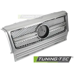 Sportgrill Silber/Chrom passend für Mercedes W463 90-12