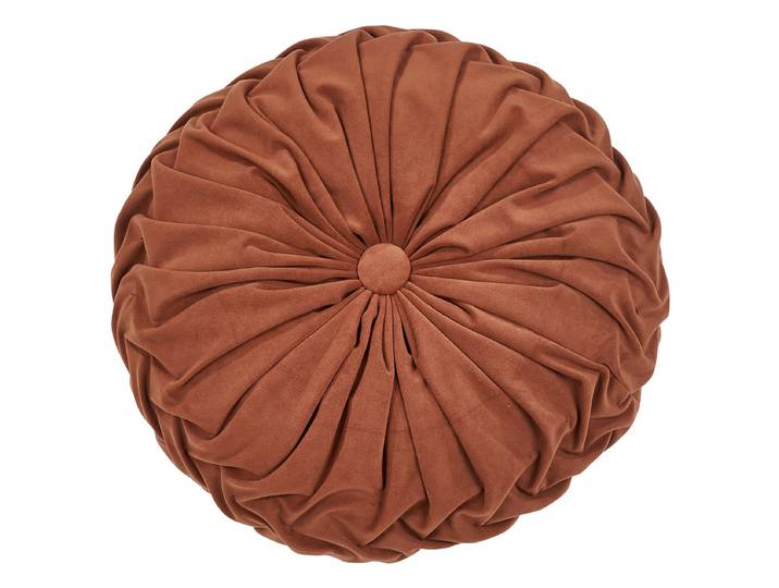 Coussin Cake Cuivre/Cuivre Ø 42cm Polyester