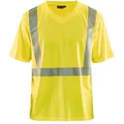 Warnschutz T-Shirt "3386" UV-Schutz - S - gelb