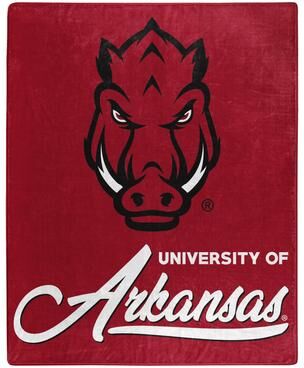 NCAA COL 0706 Arkansas Signature Raschel