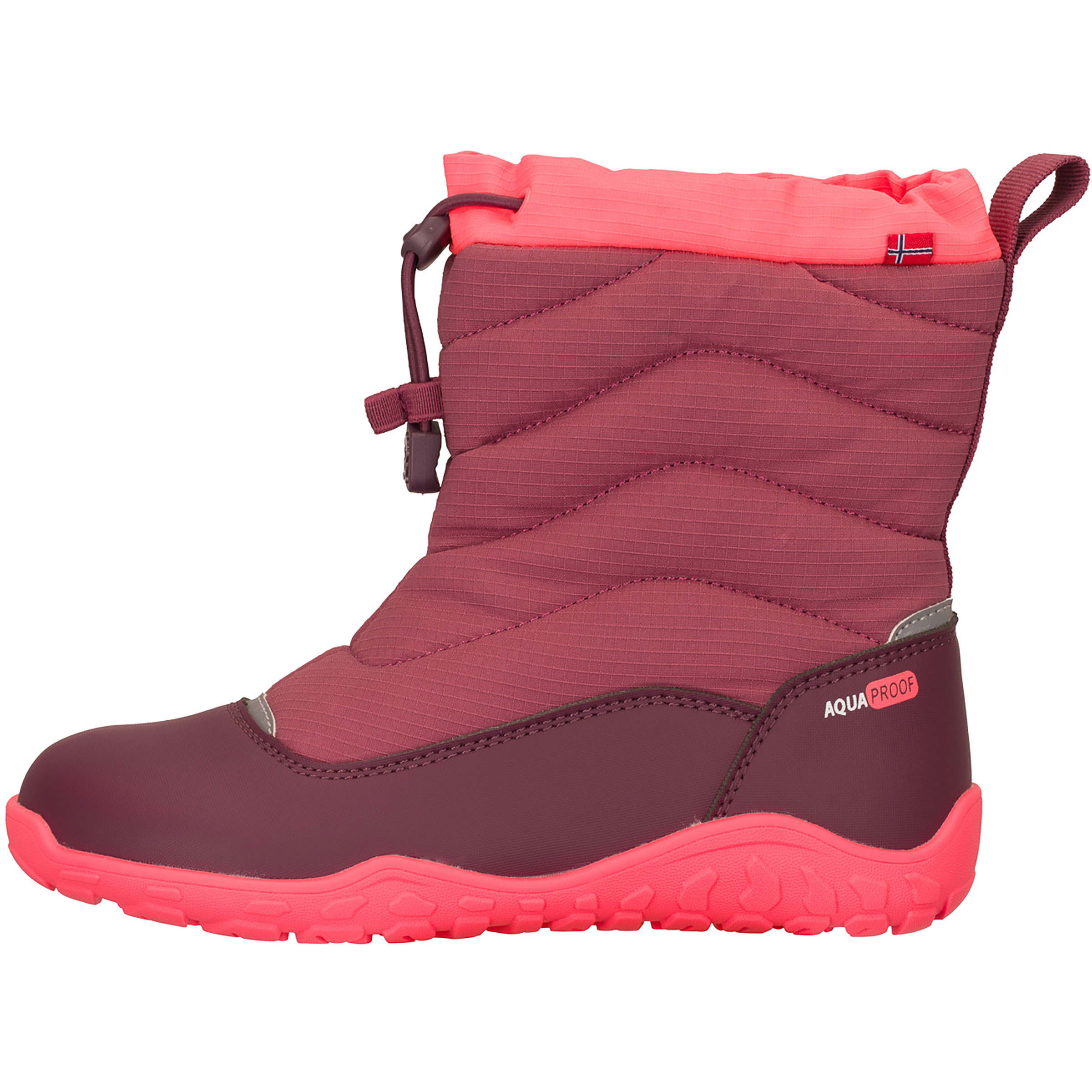 Trollkids Rosfjord Winter Hiker Kinder Barfußschuhe pink Größe 28 Lifestyle Isolierend