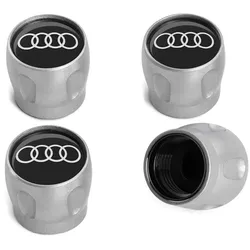 Audi Ventilkappen mit Logo 4 Stück 80A071215