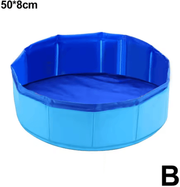 Inspire Picks Splash Paws Foldable Pet Pool & Bath Tub For Cats And Dogs b