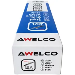 Satz von 202 Stahlelektroden 3,2 x 300mm Umhüllte Stäbe Schweißen in allen Positionen AWELCO