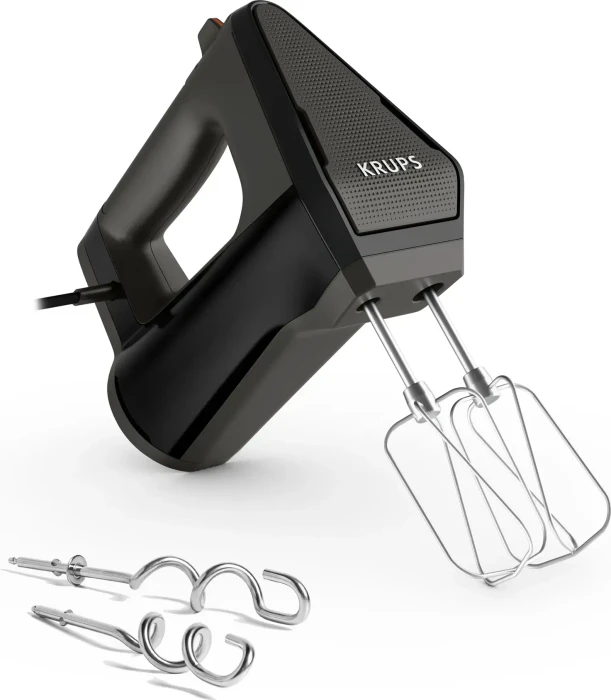 Krups Handmixer 3MIX 6000 GN6028 (schwarz, 600 Watt)