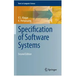 Specification of Software Systems, Fachbücher von V. S. Alagar, K. Periyasamy, V.S. Alagar, V S Alagar, K Periyasamy
