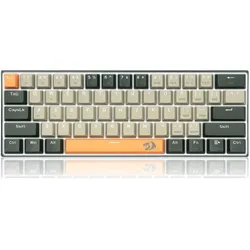 Redragon Klawiatura K606 Lakshmi Red switch (K606-OG&GY&BK) (US, Kabelgebunden), Tastatur, Mehrfarbig