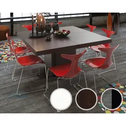TemaHome »Dusk 150« Esstisch Beton - Schwarz