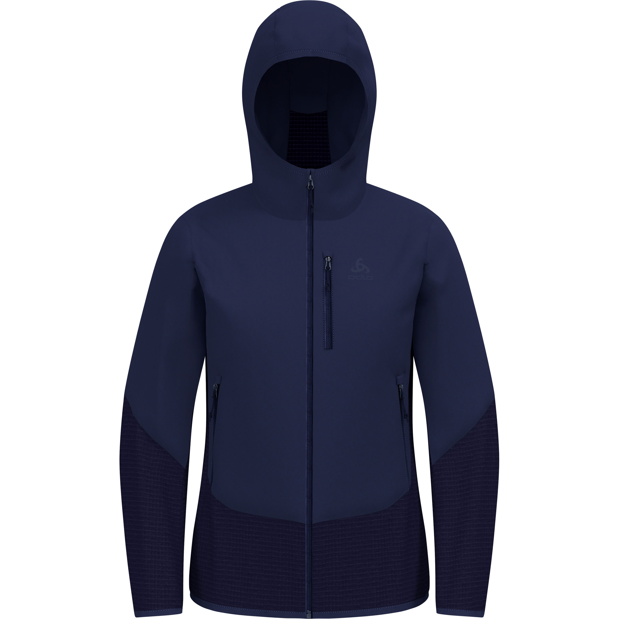Odlo Ascent Hybrid Damen Isolationsjacke blau Größe XL Trekking