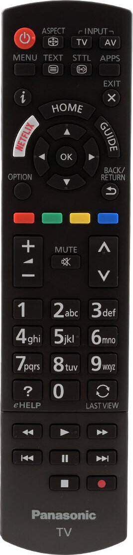 Panasonic Afstandsbediening N2QAYB001133 N2QAYB001109 N2QAYB001009 N2QAYB001008
