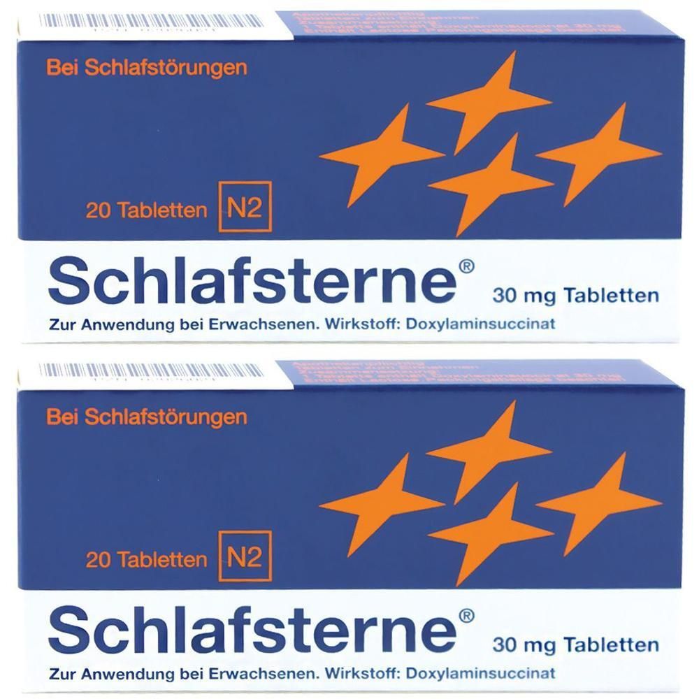 Schlafsterne x2 2x20 St Tabletten
