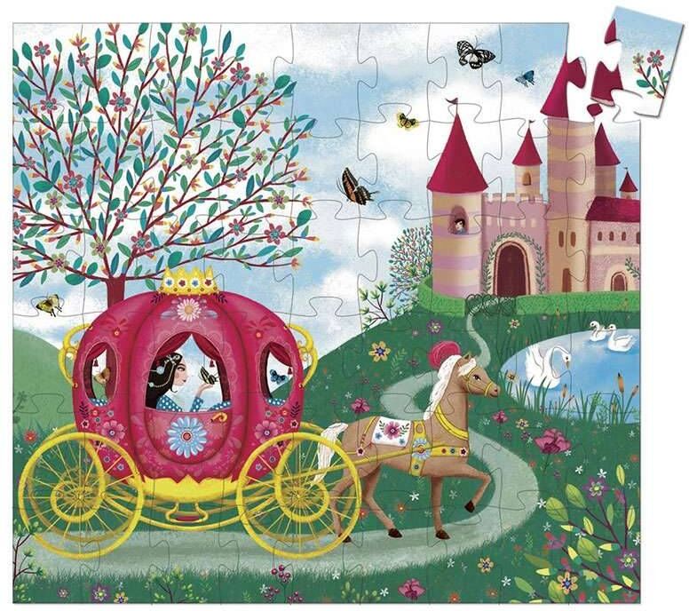 Puzzle - Le carrosse d'Élise 54 pcs - Djeco