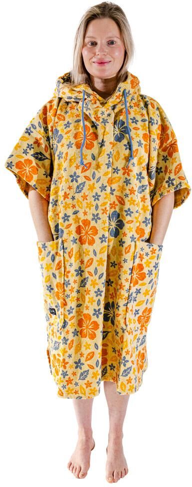 All-In  - Women T Poncho Flore - Poncho de bain