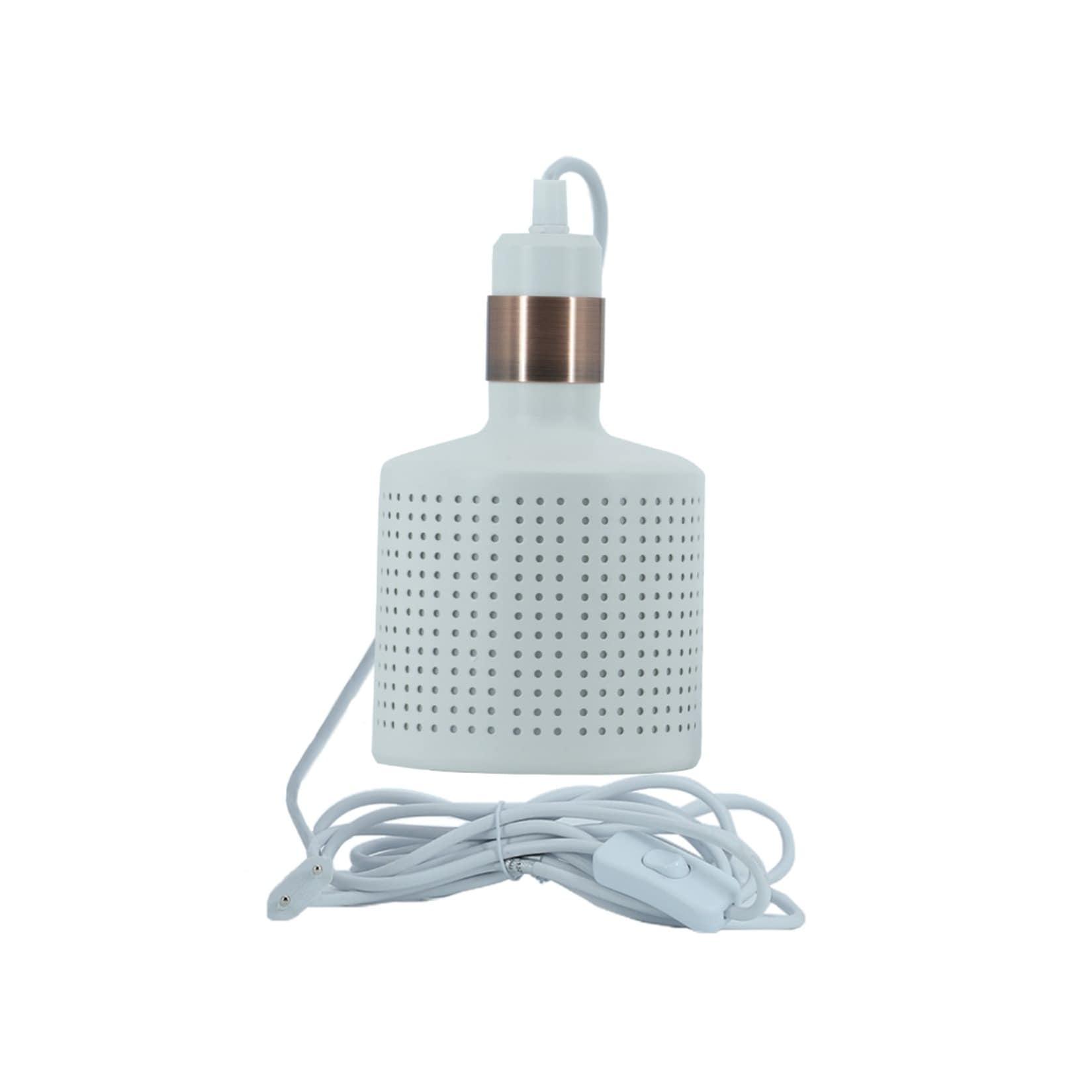 Venso EcoSolutions VEGA E27 Lampenschirm Weiß, Lampenschirm Metall, Venso Pflanzenlampe, E27 Pflanzenlampe, Lampenschirm E27, Tageslichtlampe für Pflanzen, Pflanzenlicht, LED Zimmerpflanze