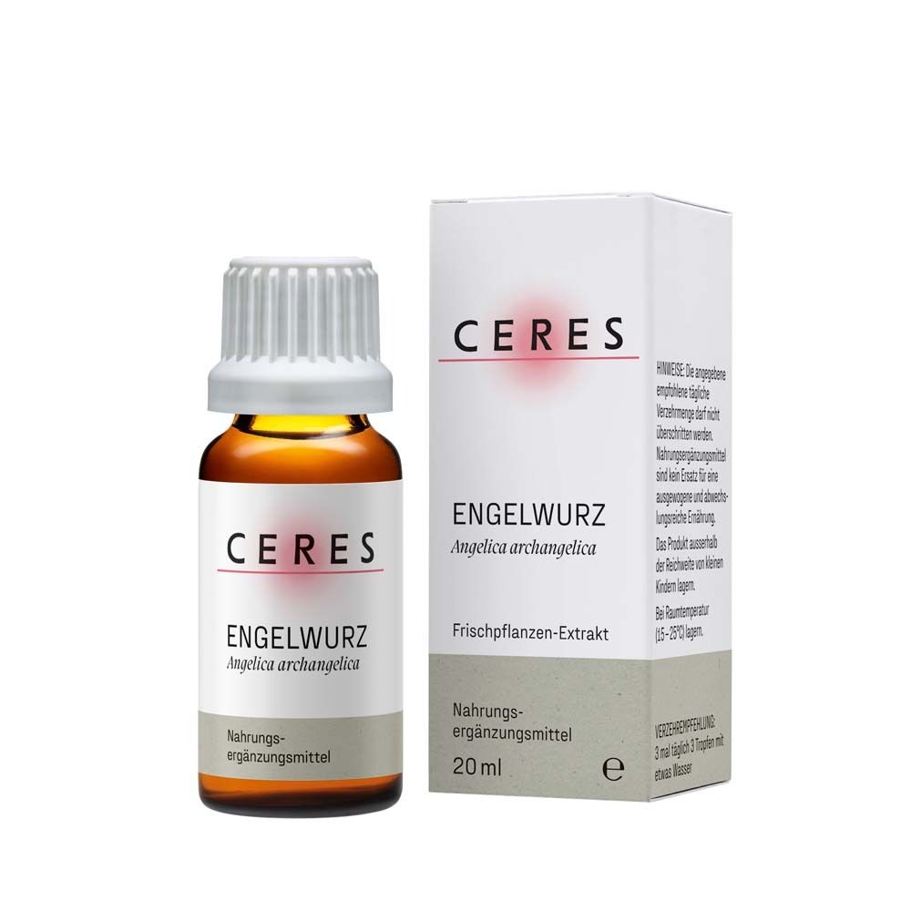 Ceres Engelwurz Angelica archangelica Extrakt Tro. 20 ml Tropfen