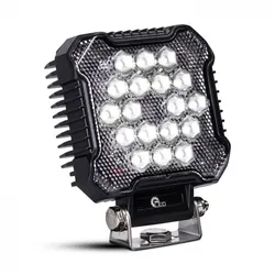 KAMAR L0172 LED Arbeitsscheinwerfer 18x LED kantiges Design 12/24 Volt