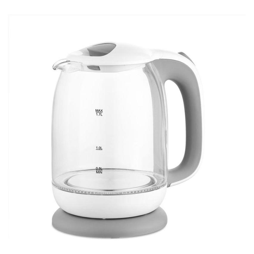Maestro Czajnik elektryczny szklany 1 7l 2200W MR-056-GREY (1.70 l) (MR-056-GREY)