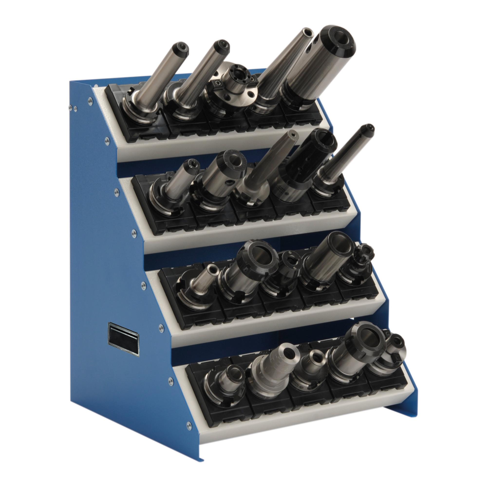 Bedrunka+Hirth CNC-Tischaufsatzgestell 4 Etagen inkl. Einsätze BxTxH 425x375x525 mm (02.2420A)