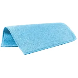 Schwammtuch Microfaser Profi 18x19 cm blau feucht und trocken anwendbar