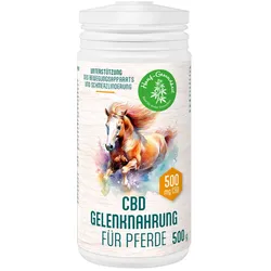 Hanf Gesundheit Gelenknahrung für Pferde mit CBD, 500 g