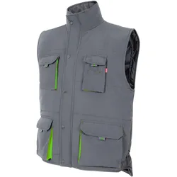 Velilla, Warnweste, Gepolsterte Sicherheitsweste mit vielen Taschen