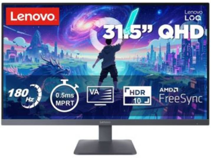 Lenovo - Ecran Pc Gamer Loq 32q-10 32 Va Qhd 180 Hz