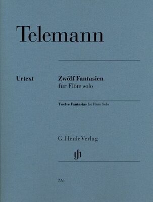 Henle Verlag Telemann Zwölf Fantasien Flöte